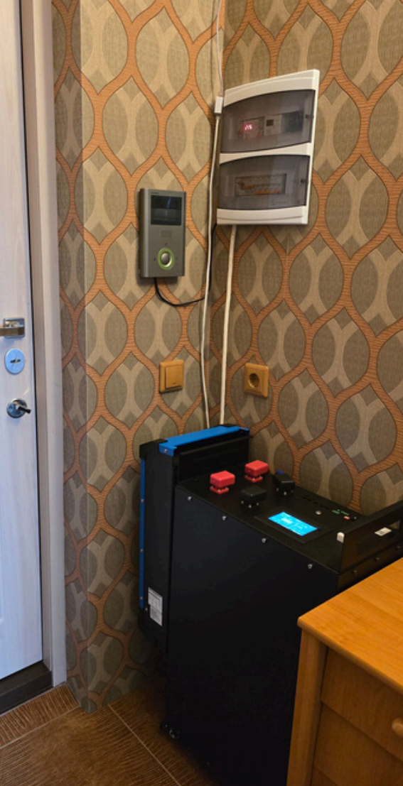 Система безперебійного живлення Victron у приватному будинку Харківська область